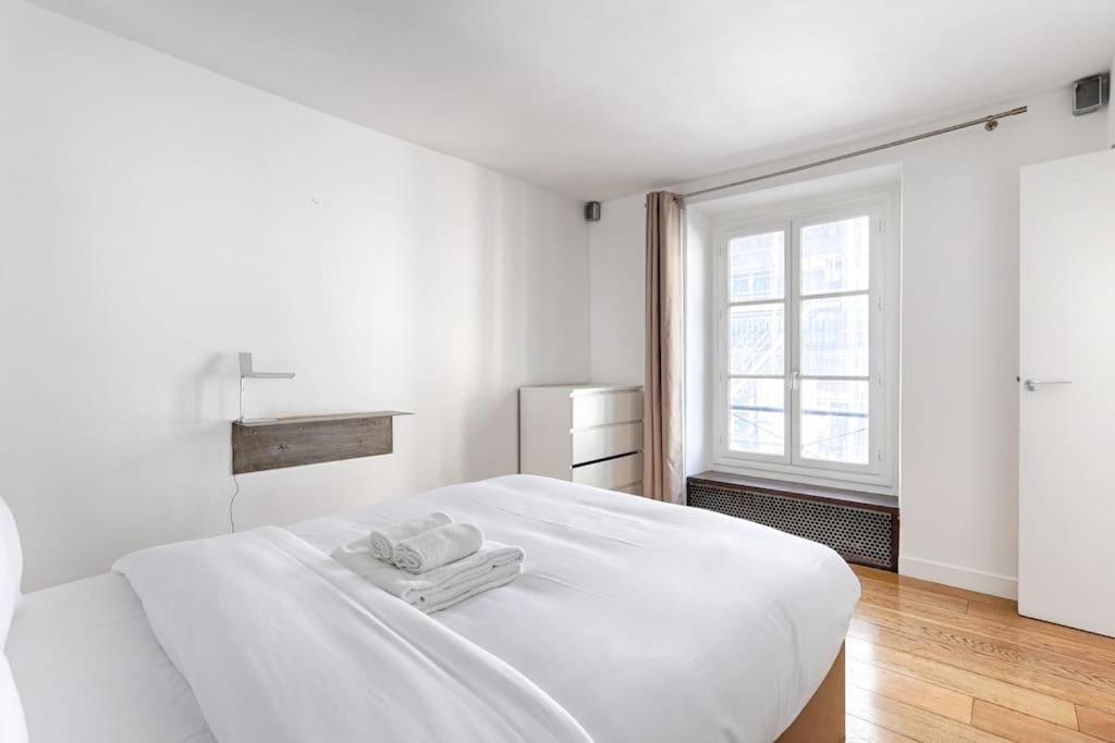 Marais Historical Center Charming Apartment 1Br París Exterior foto